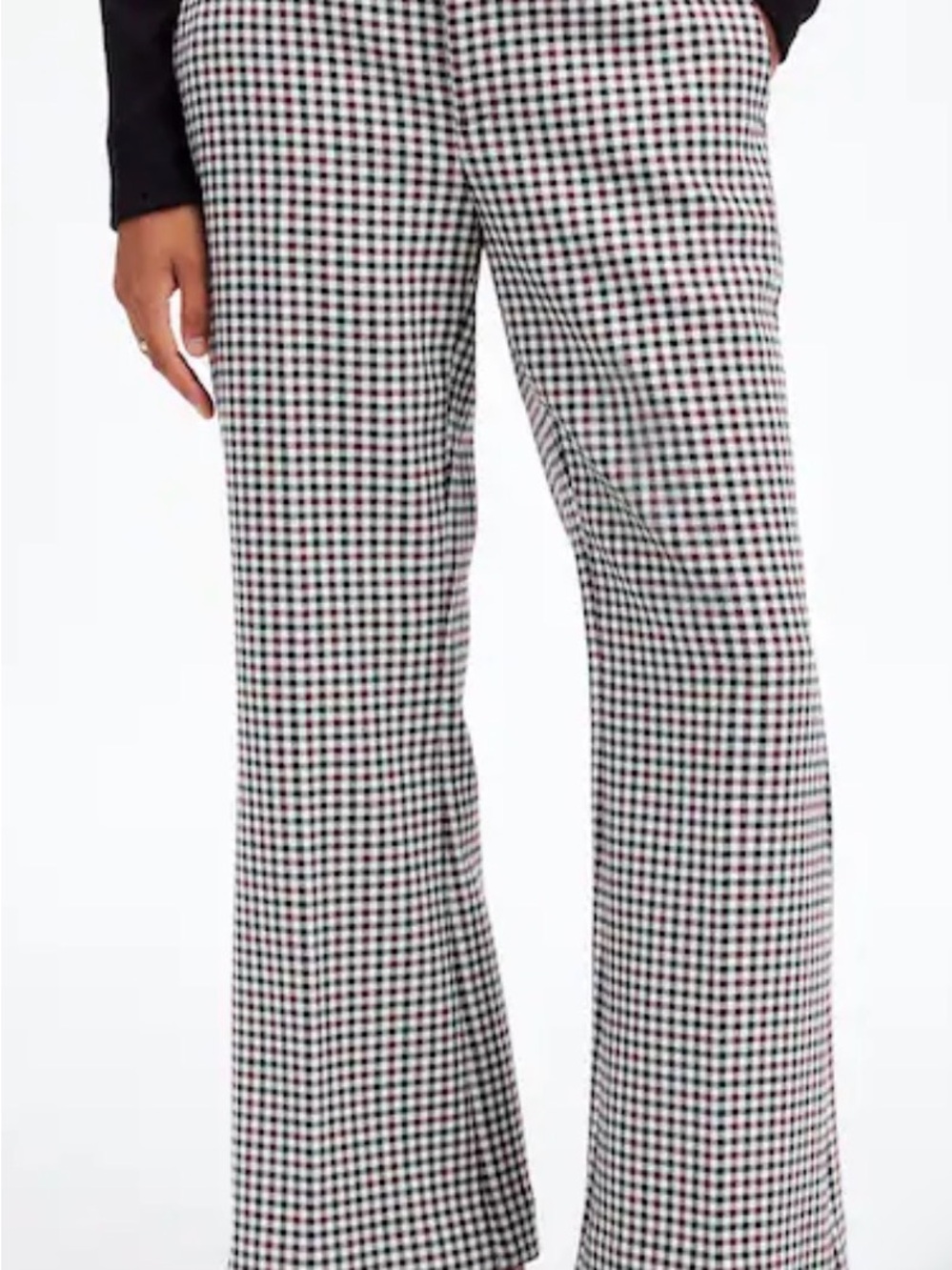 Madewell Kick Out Crop Pants in Stretch Twill
